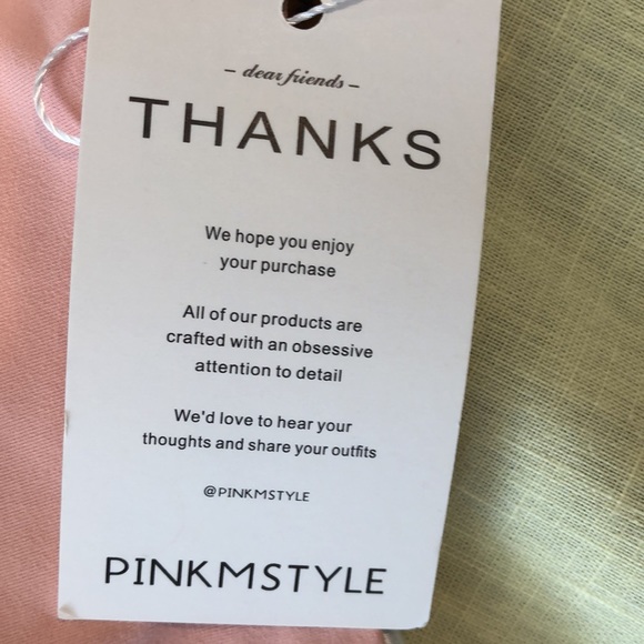 PINK M STYLE NWTS Women’s bodysuit size large, long sleeve - Picture 10 of 11